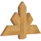 Ekena Millwork Kennewick Rough Sawn Timber Gable Bracket, Western Red Cedar, 36"W x 21"H x 2"D x 6"F, 14/12 Pitch GBW036X21X0206KEN00RWR - alternate 3